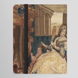 Antique 17th Century 'Winter' Flemish Tapestry iPad Folio Case