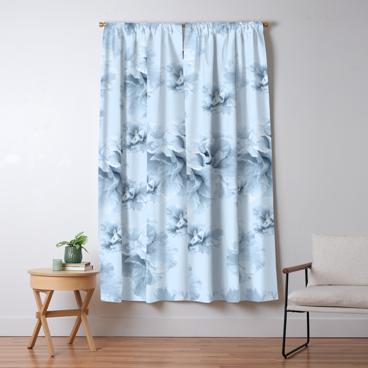 Light Blue Azalea Flower Dream 1 Floral Pattern Decor Art Society6 Blackout Curtain By Anitabellajantz Society6 The curtains lower the general light level and provide privacy by preventing people outside from seeing directly into the room. light blue azalea flower dream 1 floral pattern decor art society6 blackout curtain by anitabellajantz