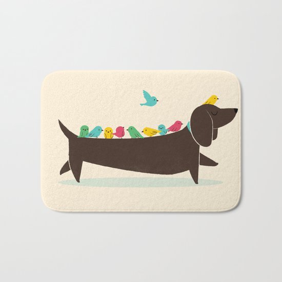 Bird Dog Bath Mat