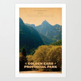 Golden Ears Provincial Park Art Print