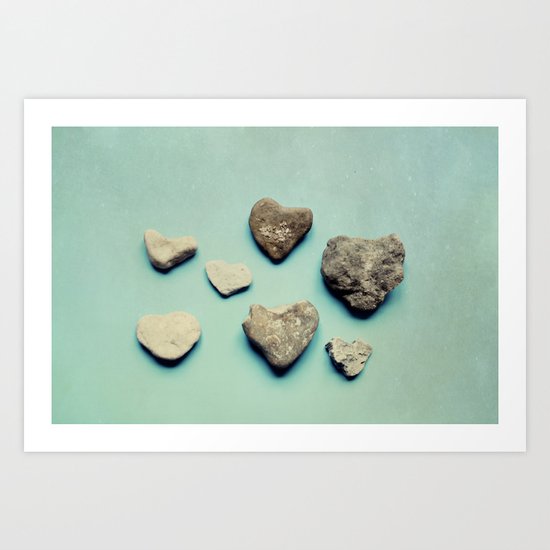 love rocks Art Print