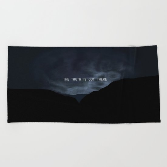 Truth. Beach Towel