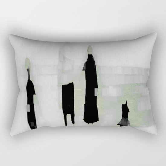 End Time Rectangular Pillow