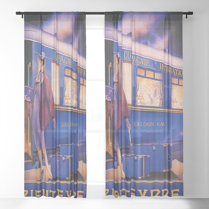 Vintage Orient Express Steam Engine, How To Steam Sheer Curtains