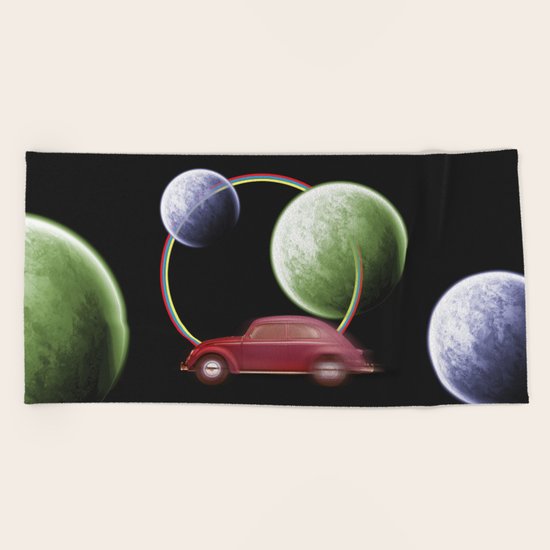 space Beach Towel