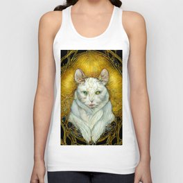 Witch's Alley Cat Unisex Tank Top