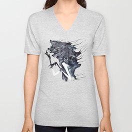 A Forest's Darkness V Neck T Shirt