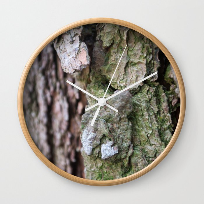 Tree Trunk Wall Clock