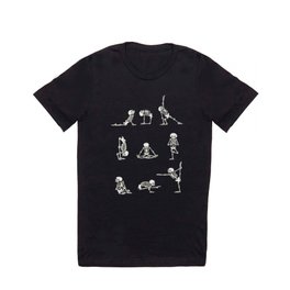 Skeleton Yoga T Shirt