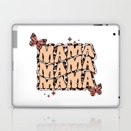 Mama mama mama butterfly design Laptop Skin