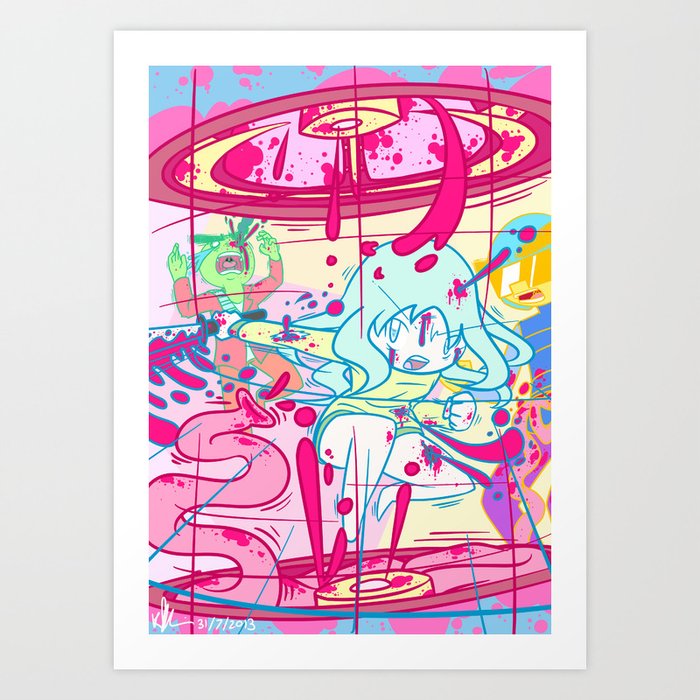 GOREFUN Art Print by Muggy Society6