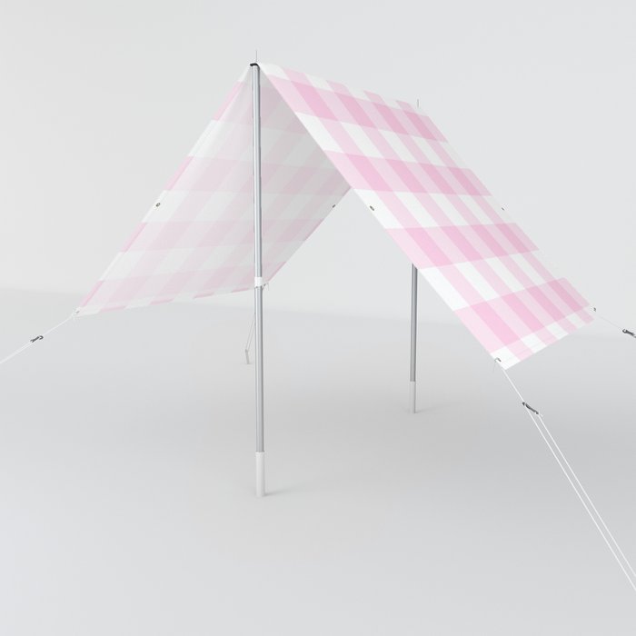 Classic Check - soft pink Sun Shade