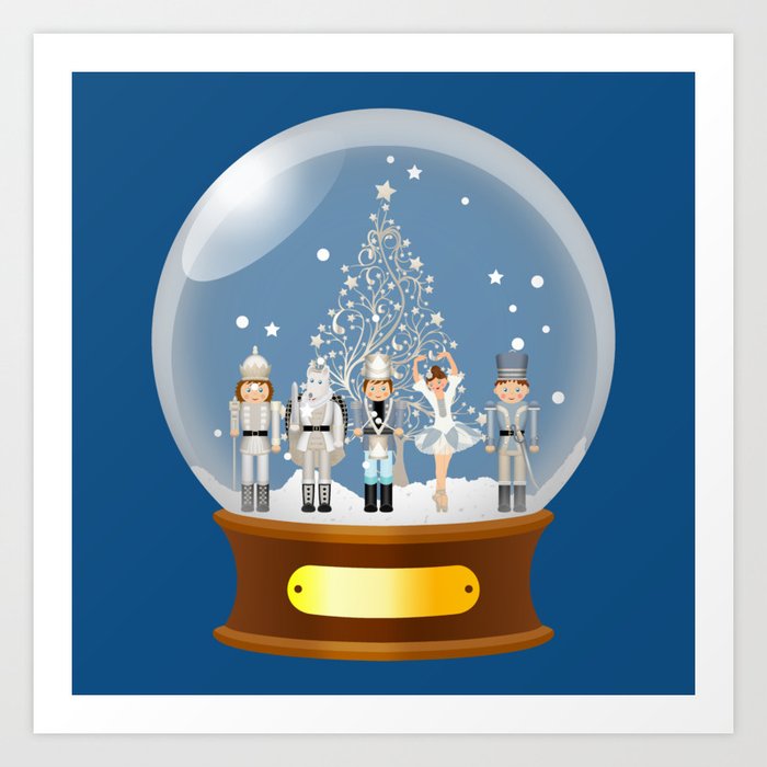 Nutcracker snow deals globes