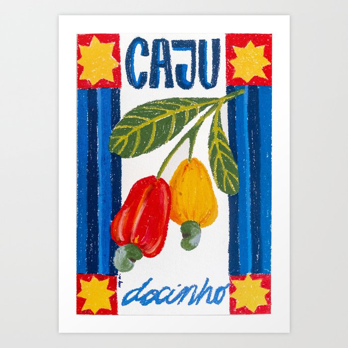 sweet cashew Art Print