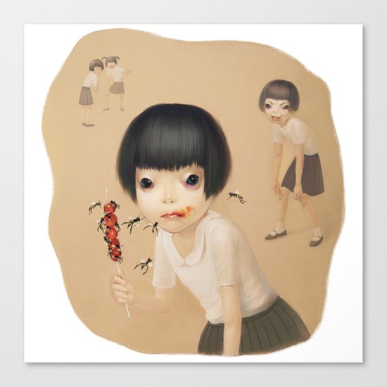 Jealousy Canvas Print