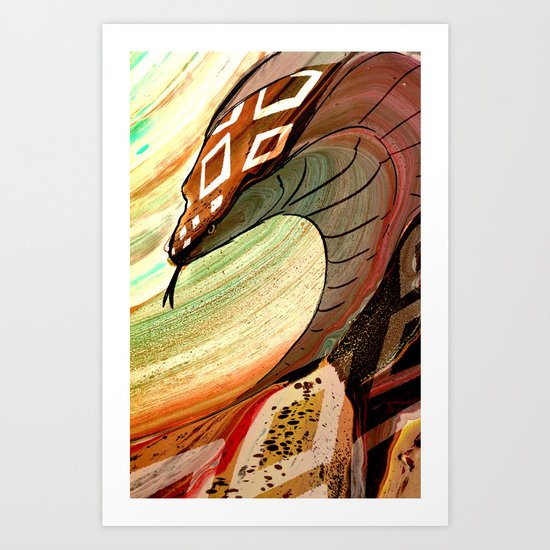 Cobra Art Print