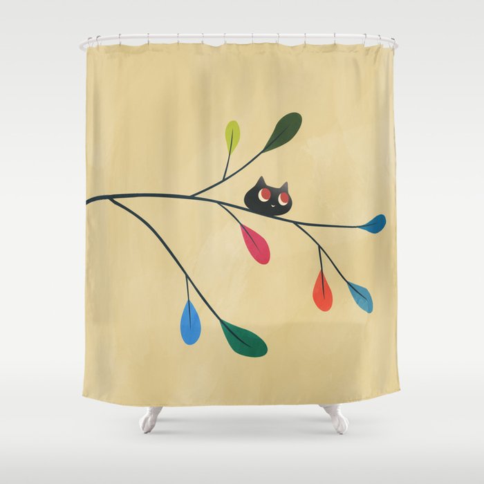 Colourful shower curtain online