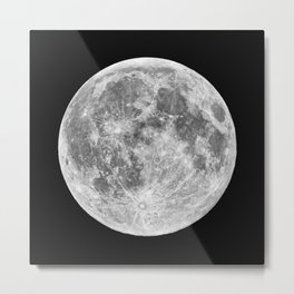 Full Moon Metal Print | Popular, Supermoon, Nature, Graphicdesign, Sci-Fi, Stars, Galaxy, Photo, Painting, Full 