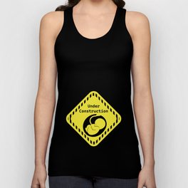 Baby Under Construction Tank Top