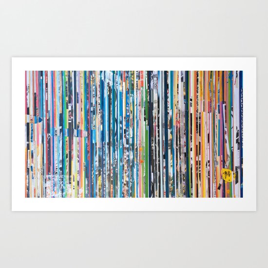 STRIPES 28 Art Print