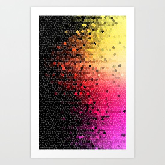 MOSAIC - Rainbow Edition - for Iphone Art Print