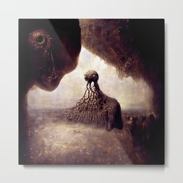 Nightmares from the Beyond Metal Print