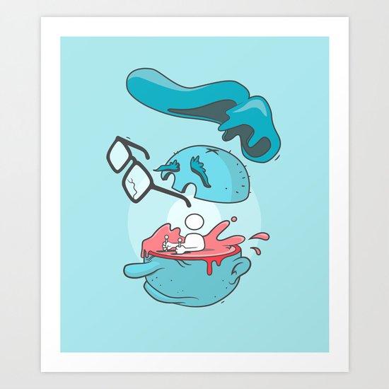 Mind = Blown Art Print