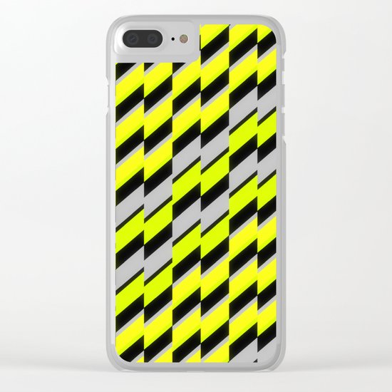cntmprryptrn05 Clear iPhone Case