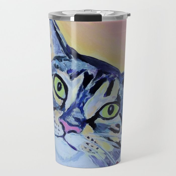 cat in a bow tie Travel Mug