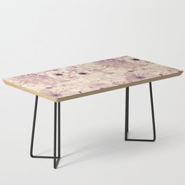 desert mist and purple floral bouquet aesthetic cluster Coffee Table