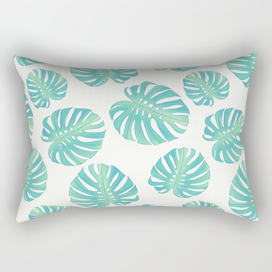 Vintage leaves Rectangular Pillow