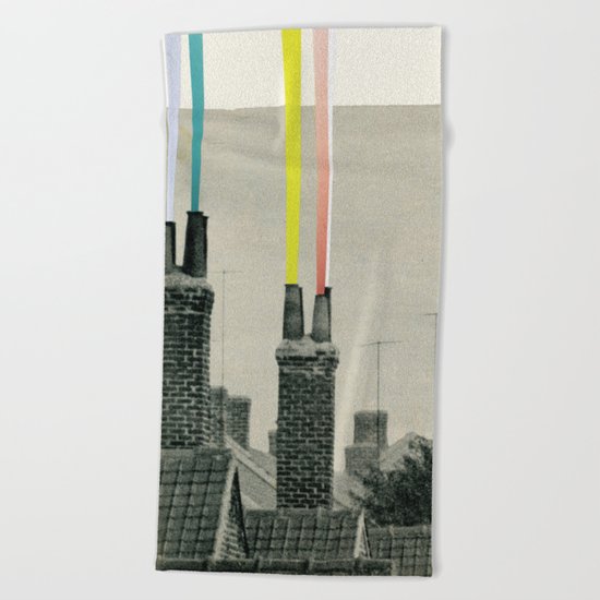 Smoke City Beach Towel