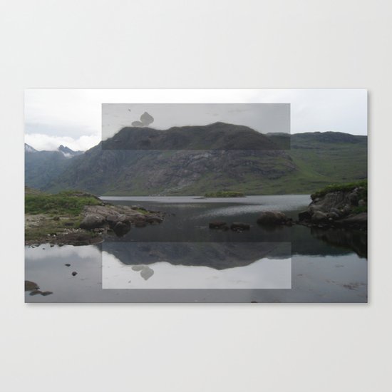 FORCED MIRROR III. Canvas Print