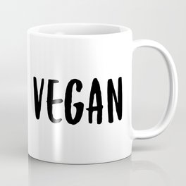 Vegan Veggie Lover Vegetarian Plant Powered Veganism No Meat Coffee Mug