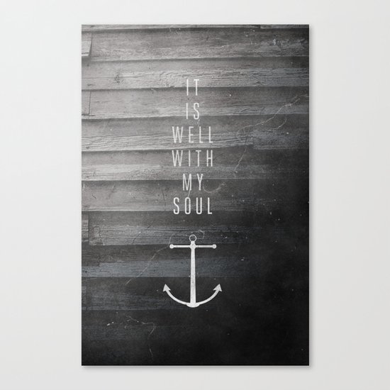 It Is Well Canvas Print