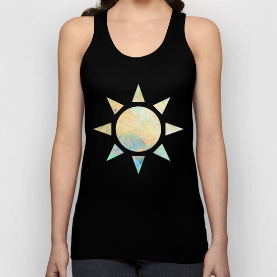 Pastel Color Splash 01 Unisex Tank Top