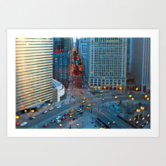 the windy city Art Print