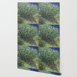 Lilac Bush Wallpaper