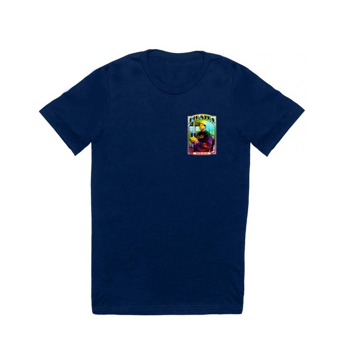 Graphic T-Shirt | Dock Ellis by Preston Lee Design - Navy - Medium - Classic T-shirts - Full Front Graphic - Society6