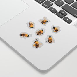 Honey bees Sticker