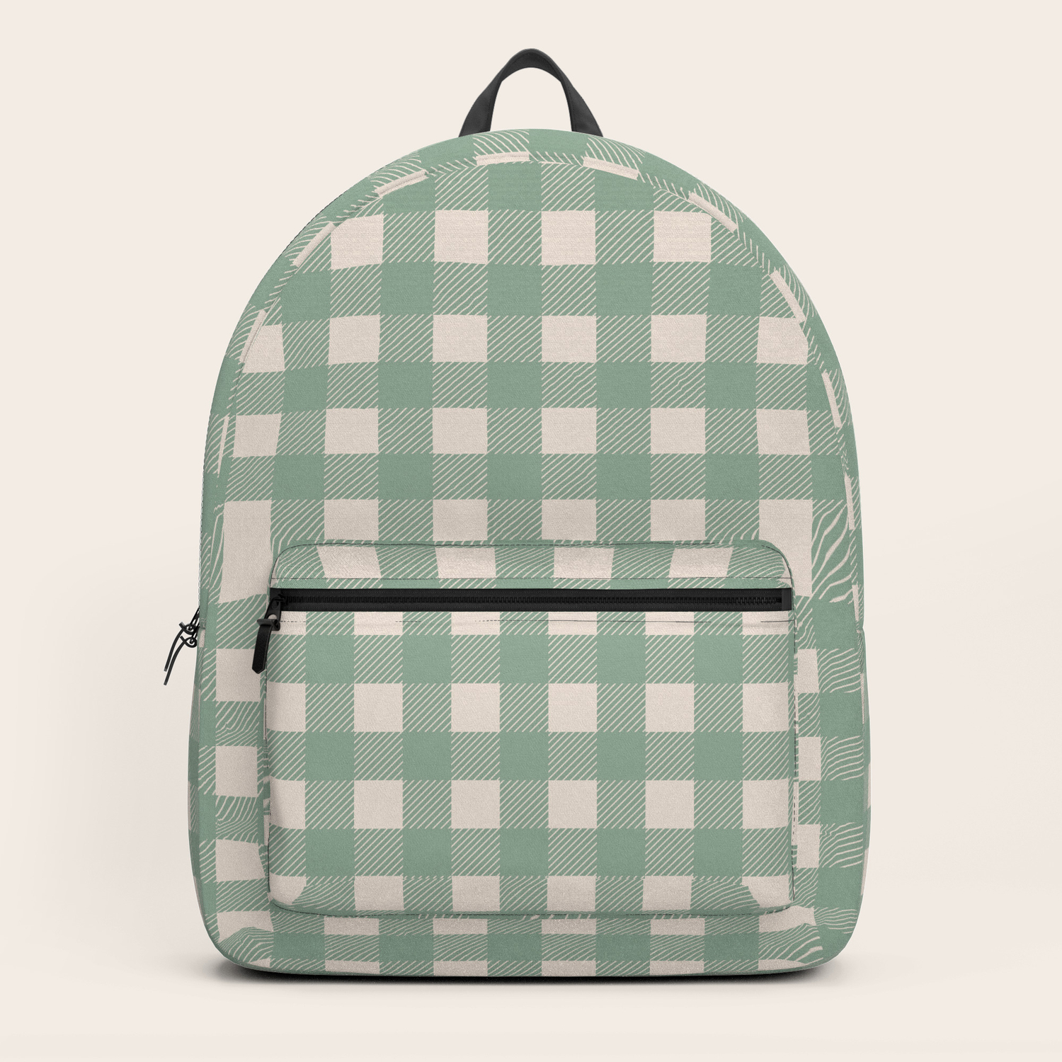buffalo check backpack