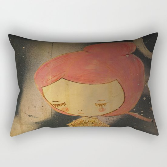 Beautiful small things I found in Barcelona streets Rectangular Pillow