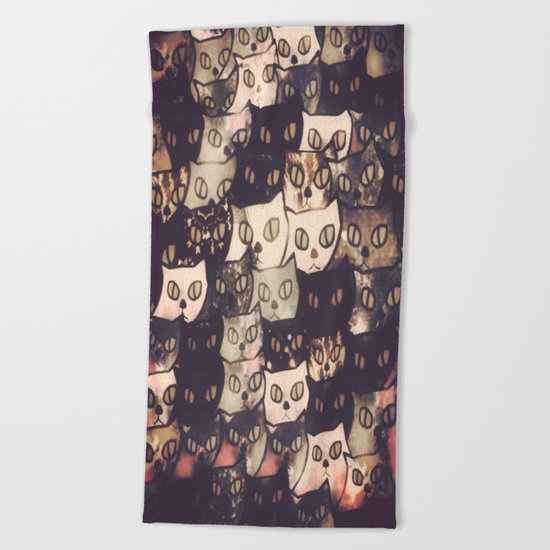 cat-286 Beach Towel
