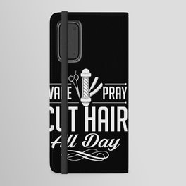 Barber Hair Stylist Hairdresser Barbershop Salon Android Wallet Case