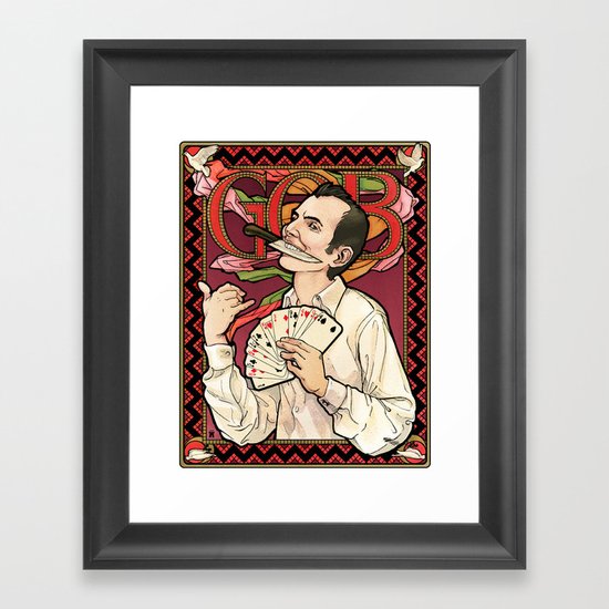 GOB Nouveau Framed Art Print