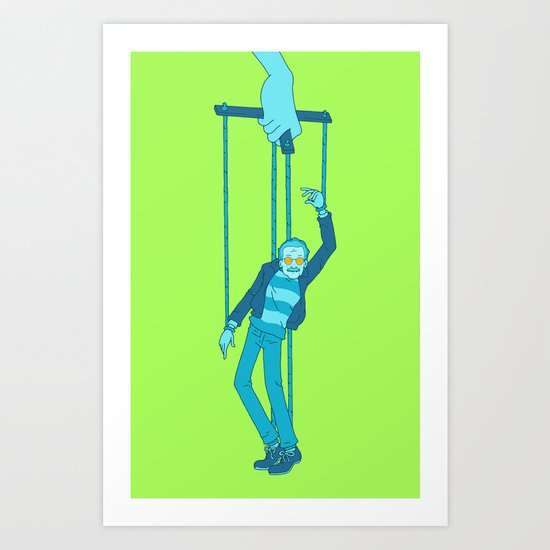 Bernie Art Print