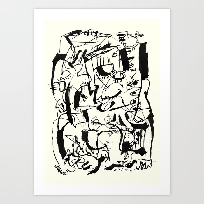 And Then There Was Chaos Art Print