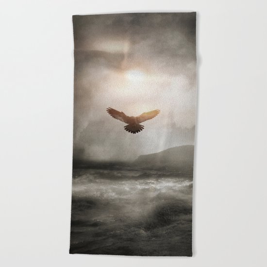 Sunset I C. V Beach Towel