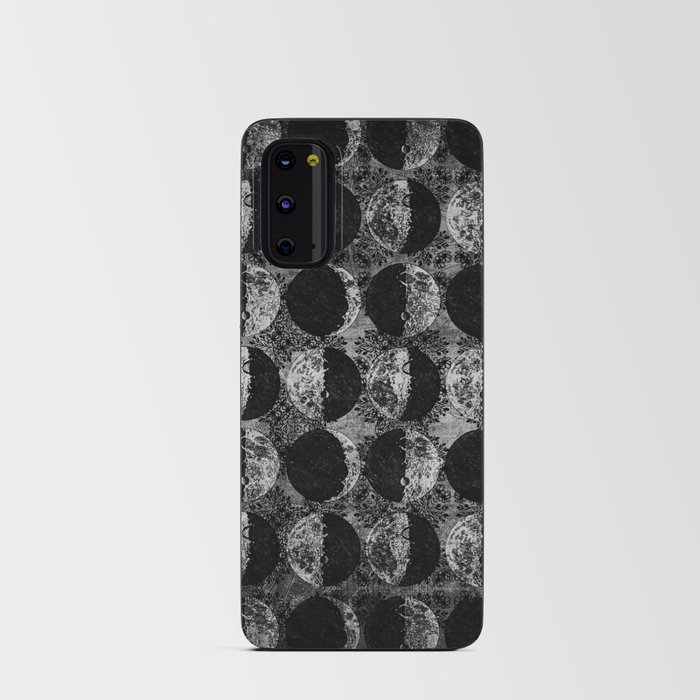 Wiccan Moon Pattern Android Card Case
