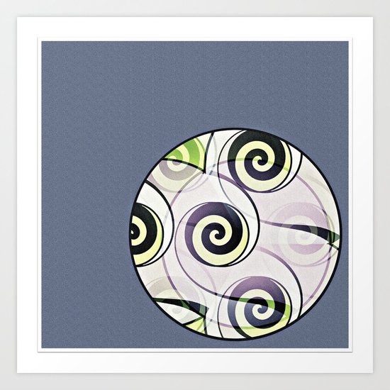 Fast forward Art Print